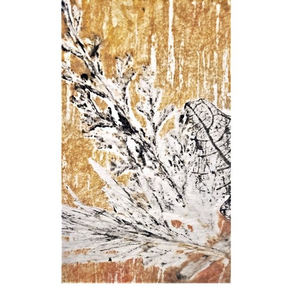 Leaves II Monoprint - Picture 4 of 6